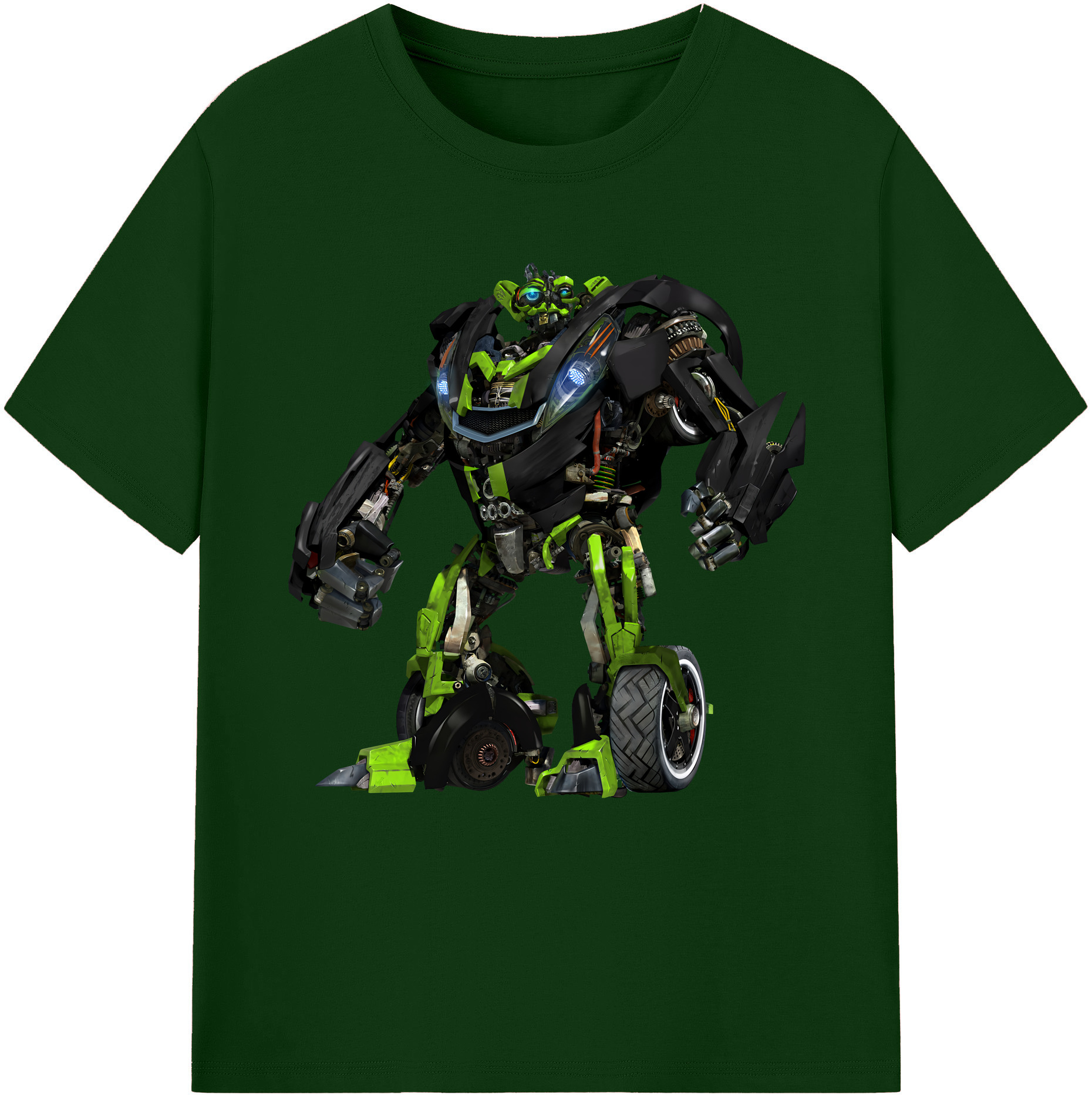 （画像用） Transformers トランスフォーマー 綿100％半袖Tシャツ（フロントプリント）
